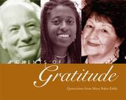 Cover of: Moments of gratitude: quotations from Mary Baker Eddy