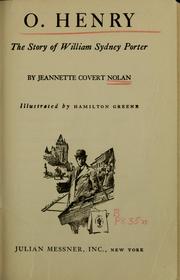 O. Henry by Jeannette Covert Nolan