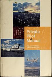 Cover of: Private pilot manual | 