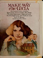 Cover of: Make way for Lucia (Mapp & Lucia #6)