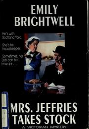 Cover of: Mrs. Jeffries takes stock by Emily Brightwell