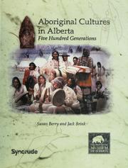 Cover of: Aboriginal cultures in Alberta by Susan Berry