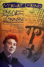 Cover of: Long drums & cannons by Laurence, Margaret., Margaret Laurence