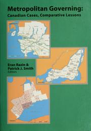 Cover of: Metropolitan governing by edited by Eran Razin and Patrick J. Smith.