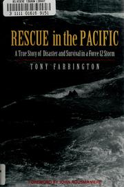 Cover of: Rescue in the Pacific by Tony Farrington