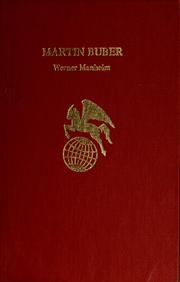 Cover of: Martin Buber. by Werner Manheim