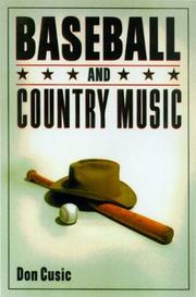 Cover of: Baseball and Country Music