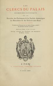 Cover of: Les clercs du palais by Adolphe Louis Fabre, Adolphe Louis Fabre