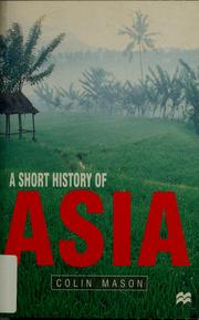 Cover of: A Short History of Asia: Stone Age to 2000 AD