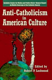 Cover of: Anti-Catholicism in American culture