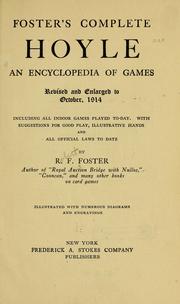Cover of: Foster's complete Hoyle