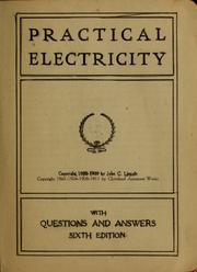 Practical electricity .. with questions and answers by Cleveland armature works, [from old catalog]