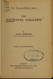 Cover of: The National Gallery