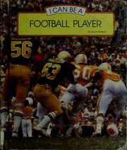 Cover of: I can be a football player