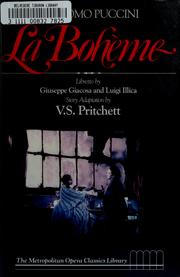 Cover of: Giacomo Puccini, La Bohème