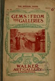 Cover of: Catalogue of the Walker Art Gallery: edited with an introduction and notes