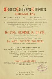 Cover of: The World's Columbian exposition, Chicago, 1893. by Trumbull White, Trumbull White