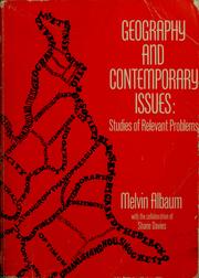 Cover of: Geography and contemporary issues by Albaum, Melvin