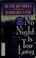 Cover of: No night is too long