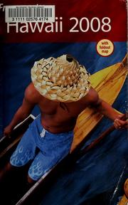 Cover of: Frommer's Hawaii 2008