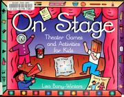 Cover of: On stage: theater games and activities for kids