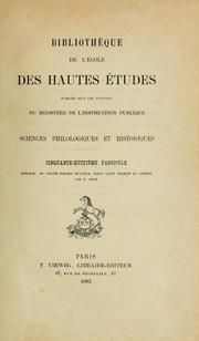 Cover of: Hincmar De ordine palatii: texte latin