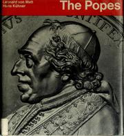 Cover of: The popes | Leonard von Matt