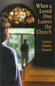 Cover of: When a loved one leaves the church