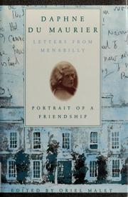 Cover of: Letters from Menabilly: portrait of a friendship /Daphne du Maurier