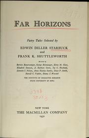Cover of: Far horizons: fairy tales