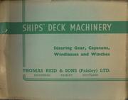 Ships' Deck Machinery by Thomas Reid & Sons (Paisley) Ltd. (Firm)