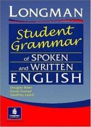 Cover of: Longman Student Grammar of Spoken and Written English by Douglas Biber, Susan Conrad, Geoffrey Leech