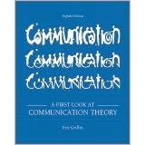 Cover of: A First Look at Communication Theory
