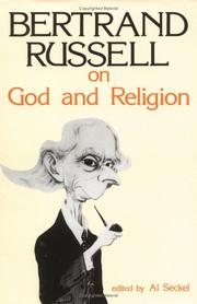 Cover of: Bertrand Russell on God and religion