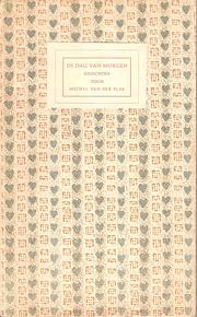 Cover of: De dag van morgen: gedichten