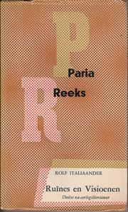 Cover of: Ruïnes en visoenen: Duitse na-oorlogse literatuur