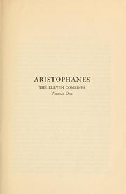 Cover of: The eleven comedies by Aristophanes