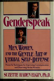 Cover of: Genderspeak: men, women, and the gentle art of verbal self-defense