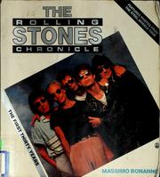 Cover of: The Rolling Stones chronicle by Massimo Bonanno