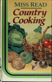 Cover of: Country Cooking by Miss Read, Miss Read