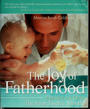 Cover of: The joy of fatherhood | Marcus Jacob Goldman