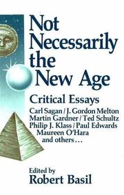 Cover of: Not Necessarily the New Age: Critical Essays