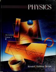 Cover of: Physics by Robert Resnick
