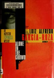 Cover of: Alone in the crowd: an Inspector Espinosa mystery