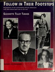 Cover of: Follow in their footsteps by Glennette Tilley Turner