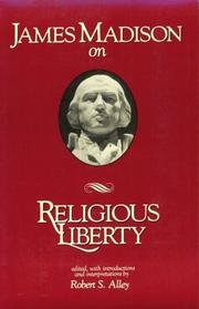 Cover of: James Madison on Religious Liberty