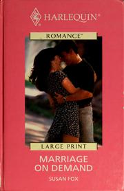 Cover of Marriage on Demand