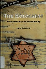 Cover of: The Holocaust by Helen Strahinich