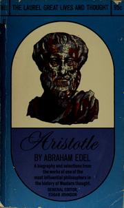 Cover of: Aristotle.