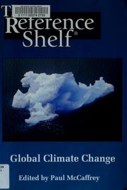 Cover of: Global climate change